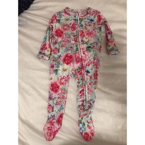 Posh Peanut Alice ruffled footie